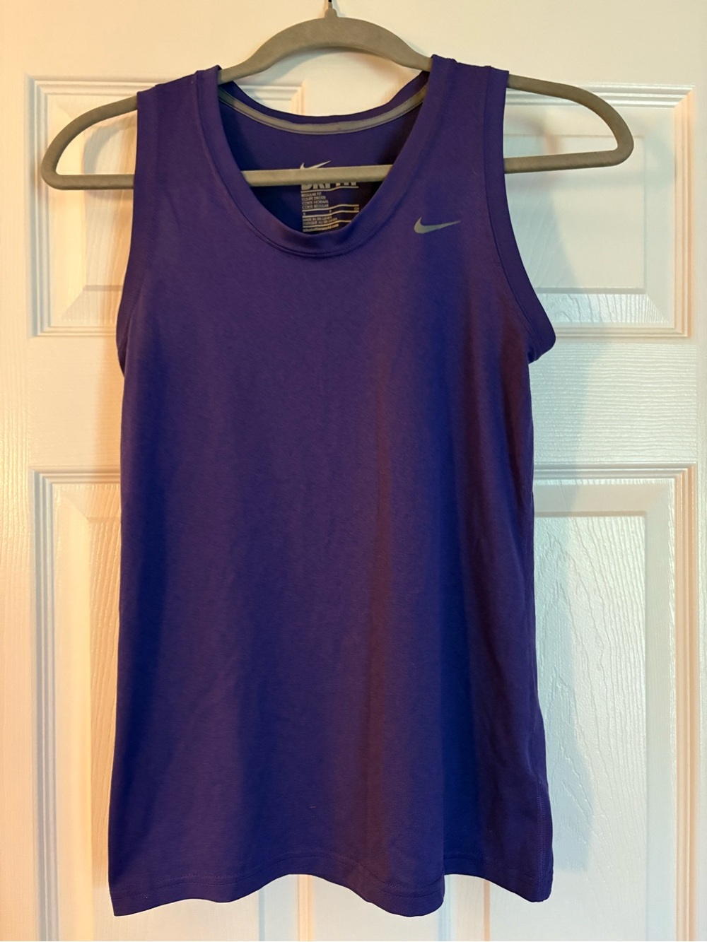 Nike Purple Athletic Tank Top